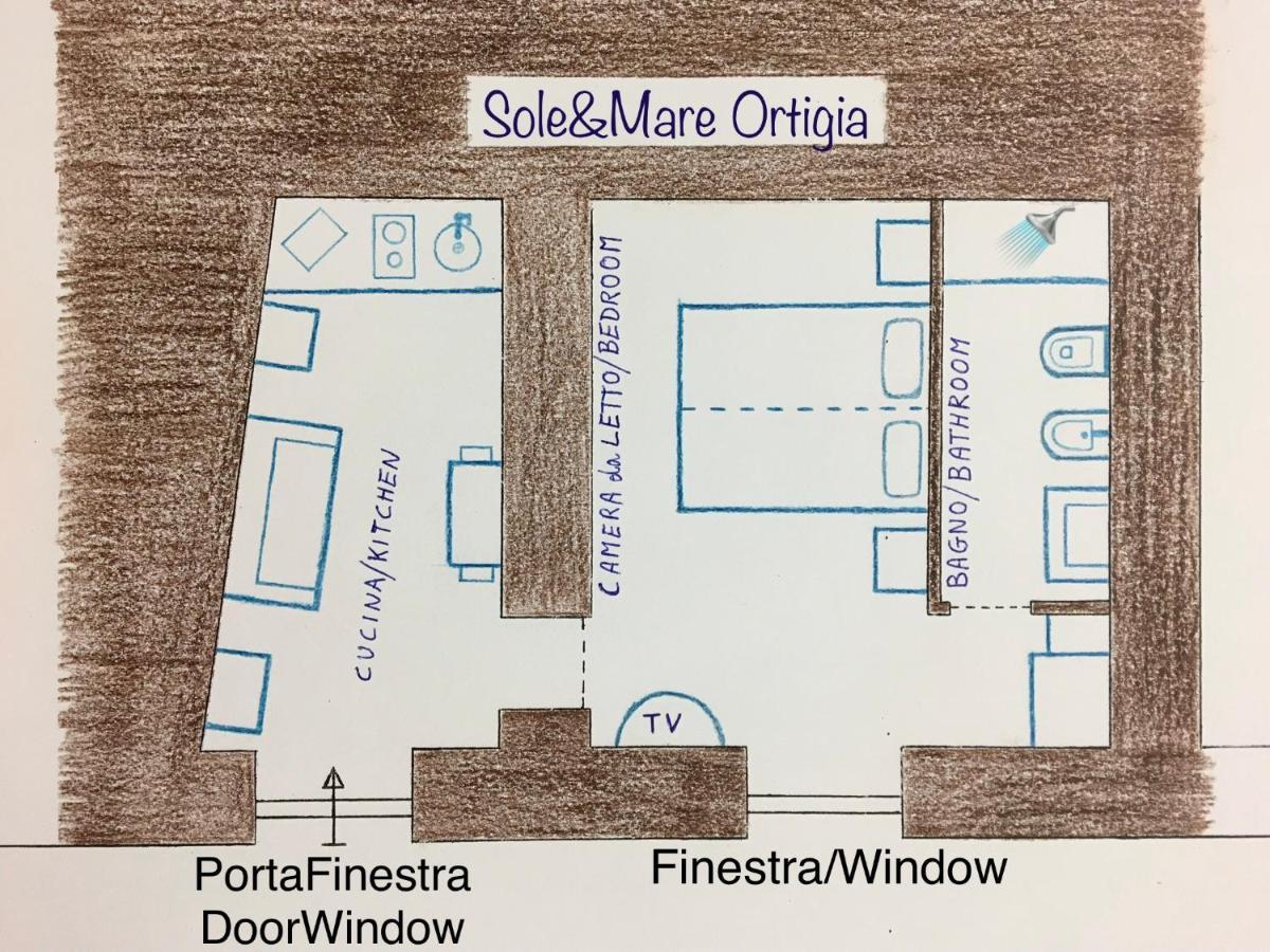 Villa Sole&Mare Ortigia Syrakus Exterior foto